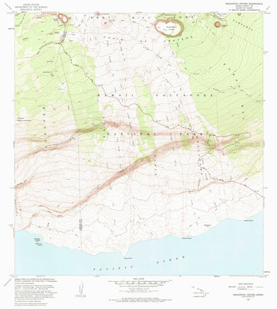 United States Geological Survey Makaopuhi Crater, HI (1981, 24000-Scale) digital map