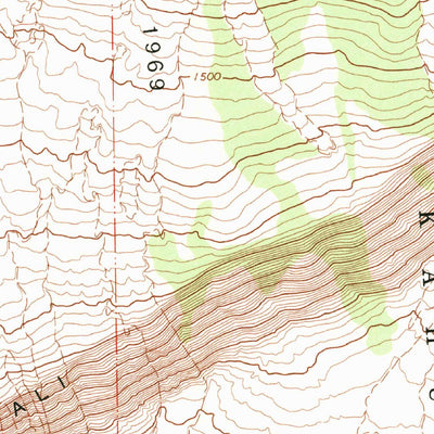 United States Geological Survey Makaopuhi Crater, HI (1981, 24000-Scale) digital map