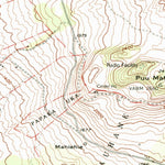 United States Geological Survey Makena, HI (1983, 24000-Scale) digital map