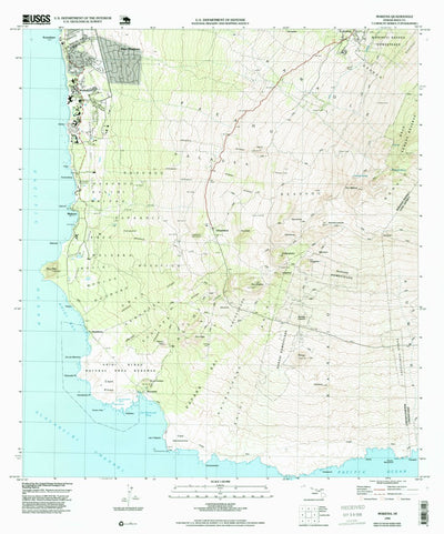 United States Geological Survey Makena, HI (1995, 24000-Scale) digital map