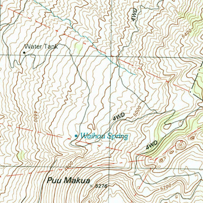 United States Geological Survey Makena, HI (1995, 24000-Scale) digital map