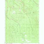 United States Geological Survey Maklaks Crater, OR (1985, 24000-Scale) digital map