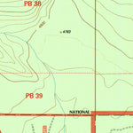 United States Geological Survey Maklaks Crater, OR (1998, 24000-Scale) digital map