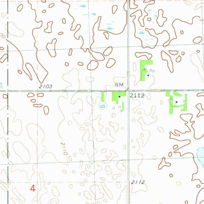 United States Geological Survey Makoti, ND (1980, 24000-Scale) digital map