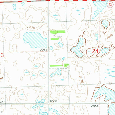 United States Geological Survey Makoti, ND (1980, 24000-Scale) digital map