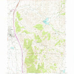 United States Geological Survey Malad City East, ID (1968, 24000-Scale) digital map