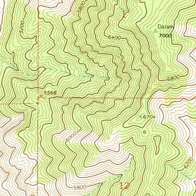 United States Geological Survey Malad City East, ID (1968, 24000-Scale) digital map