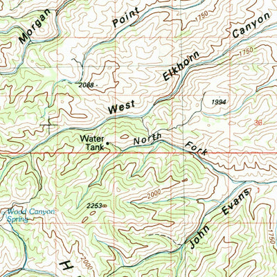 United States Geological Survey Malad City, ID-UT (1984, 100000-Scale) digital map