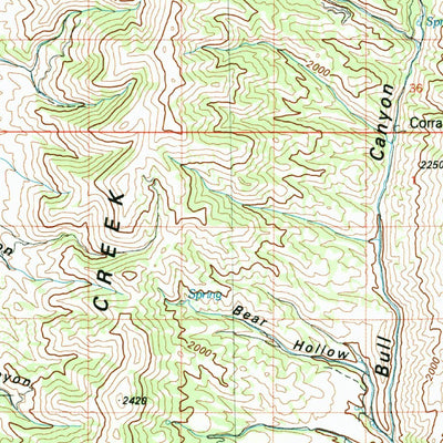 United States Geological Survey Malad City, ID-UT (1984, 100000-Scale) digital map