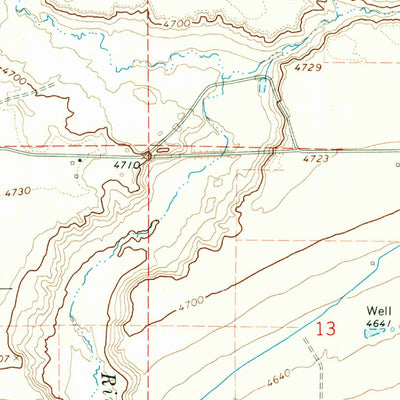 United States Geological Survey Malad City West, ID (1968, 24000-Scale) digital map