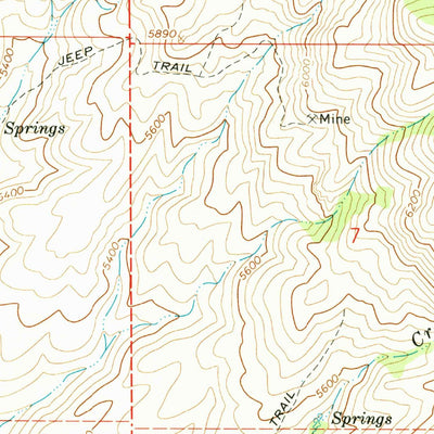 United States Geological Survey Malad Summit, ID (1968, 24000-Scale) digital map