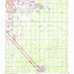 United States Geological Survey Malaga, CA (1964, 24000-Scale) digital map