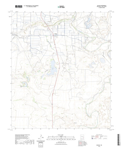 United States Geological Survey Malaga, NM (2023, 24000-Scale) digital map