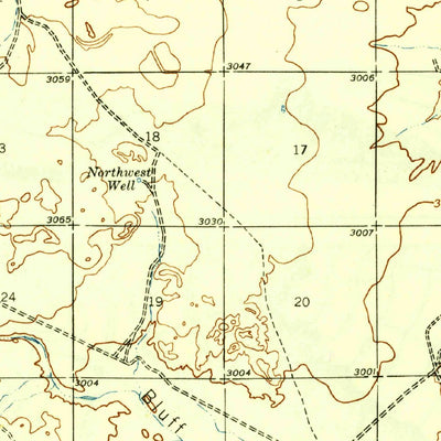 United States Geological Survey Malaga, NM-TX (1946, 62500-Scale) digital map