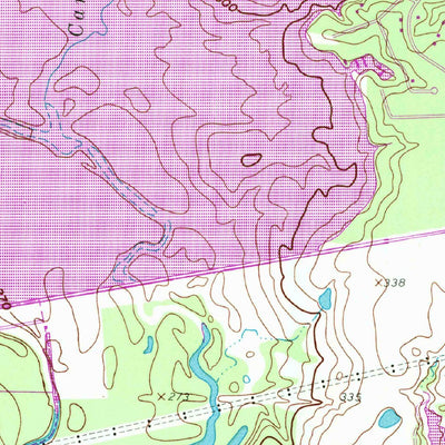 United States Geological Survey Malakoff, TX (1960, 24000-Scale) digital map