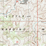 United States Geological Survey Malapai Hill, CA (1988, 24000-Scale) digital map