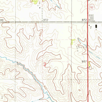 United States Geological Survey Malcom, IA (1979, 24000-Scale) digital map