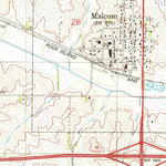 United States Geological Survey Malcom, IA (1979, 24000-Scale) digital map