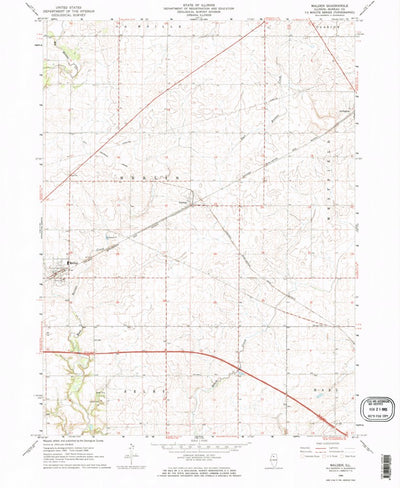 United States Geological Survey Malden, IL (1966, 24000-Scale) digital map