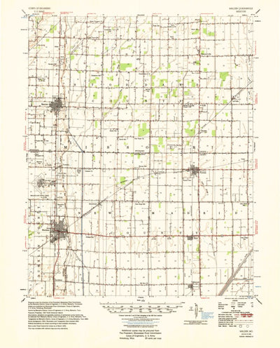 United States Geological Survey Malden, MO (1956, 62500-Scale) digital map