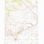 United States Geological Survey Malheur Butte, OR (1951, 24000-Scale) digital map