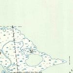 United States Geological Survey Malheureux Point, LA (1954, 31680-Scale) digital map