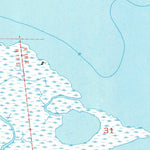 United States Geological Survey Malheureux Point, LA (1955, 24000-Scale) digital map