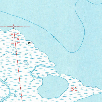 United States Geological Survey Malheureux Point, LA (1955, 24000-Scale) digital map