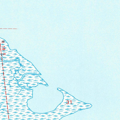 United States Geological Survey Malheureux Point, LA (1994, 24000-Scale) digital map