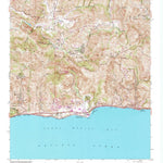 United States Geological Survey Malibu Beach, CA (1950, 24000-Scale) digital map