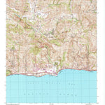 United States Geological Survey Malibu Beach, CA (1995, 24000-Scale) digital map