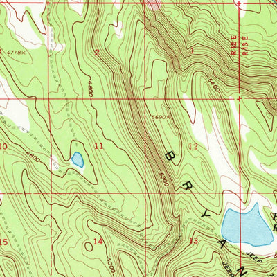 United States Geological Survey Malin, OR (1957, 62500-Scale) digital map