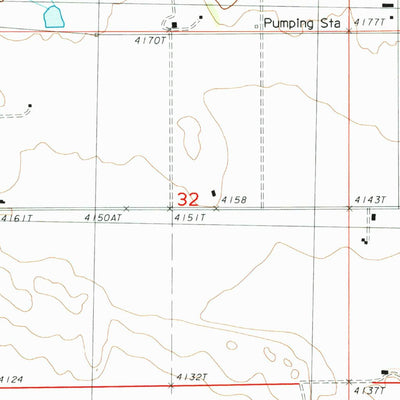 United States Geological Survey Malin, OR (1988, 24000-Scale) digital map