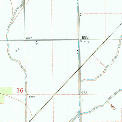 United States Geological Survey Malinta, OH (1960, 24000-Scale) digital map