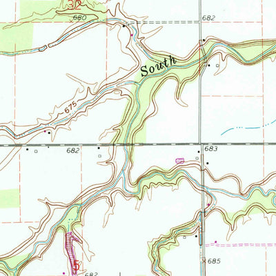 United States Geological Survey Malinta, OH (1960, 24000-Scale) digital map