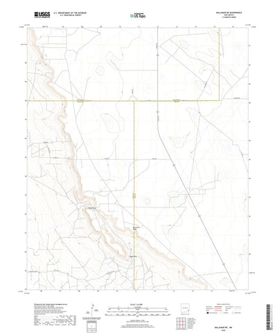 United States Geological Survey Maljamar NE, NM (2020, 24000-Scale) digital map