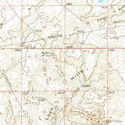 United States Geological Survey Maljamar, NM (1963, 62500-Scale) digital map