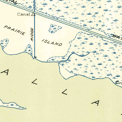 United States Geological Survey Mallard Bay, LA (1954, 31680-Scale) digital map