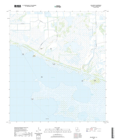 United States Geological Survey Mallard Bay, LA (2020, 24000-Scale) digital map
