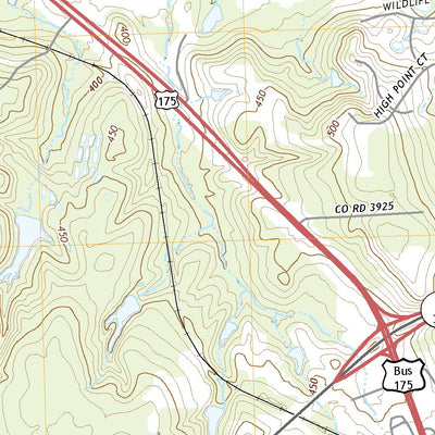 United States Geological Survey Mallard Hill, TX (2022, 24000-Scale) digital map