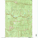 United States Geological Survey Mallard Peak, ID (1994, 24000-Scale) digital map