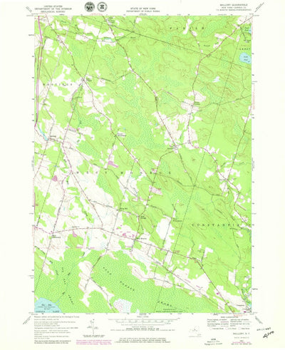 United States Geological Survey Mallory, NY (1957, 24000-Scale) digital map
