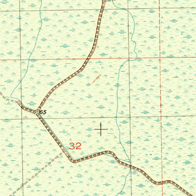 United States Geological Survey Mallory Swamp SE, FL (1954, 24000-Scale) digital map