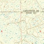 United States Geological Survey Mallory Swamp SW, FL (1954, 24000-Scale) digital map