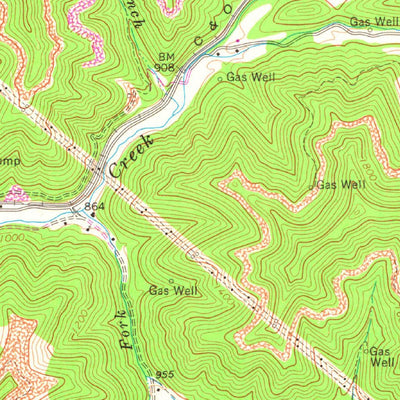United States Geological Survey Mallory, WV (1963, 24000-Scale) digital map