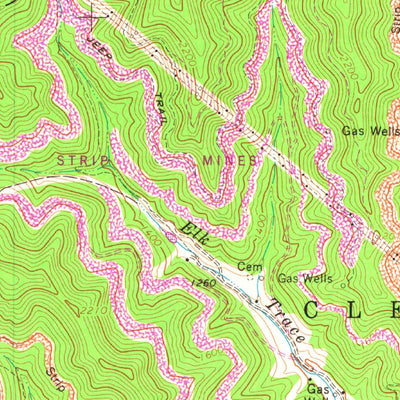 United States Geological Survey Mallory, WV (1963, 24000-Scale) digital map