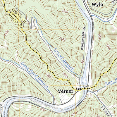 United States Geological Survey Mallory, WV (2023, 24000-Scale) digital map