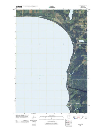 United States Geological Survey Malmo, MN (2010, 24000-Scale) digital map