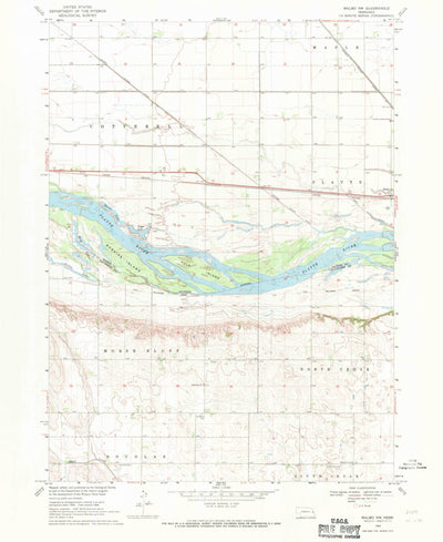 United States Geological Survey Malmo NW, NE (1968, 24000-Scale) digital map
