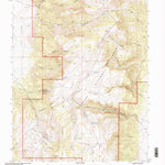 United States Geological Survey Malmsten Peak, UT (2001, 24000-Scale) digital map